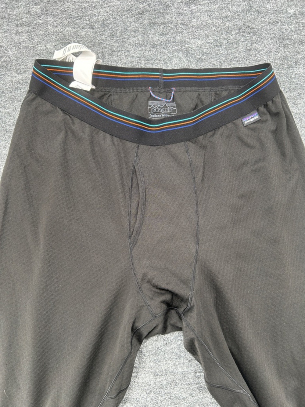 Patagonia Men's Black Capilene Thermal Midweight Bottoms Size M - Picture 9 of 12